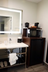 Bathroom Vanity in 1 Queen Bedroom